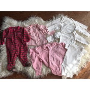 Lot of newborn "play clothes"